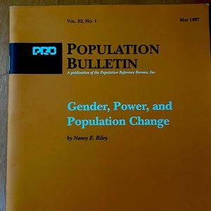 Gender, Power & population change bulletin